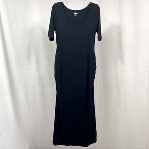 Old Navy Maternity Black Dress